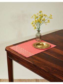 Fabindia - Coral Dhaatu Cotton Mat Set of 6
