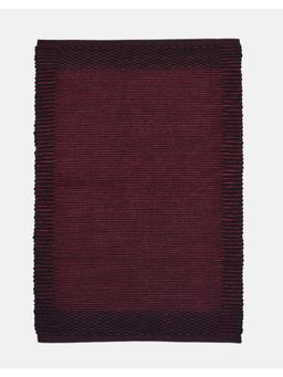 Fabindia - Maroon Ayira Cotton Mat Set of 6