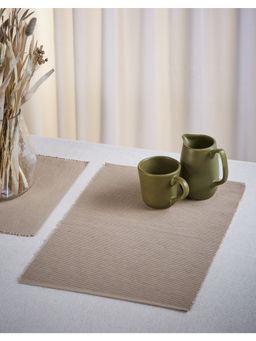 Fabindia - Grey Cotton Mat Set of 6