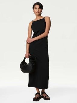Marks & Spencer - Cotton Rich Square Neck Midii Dress