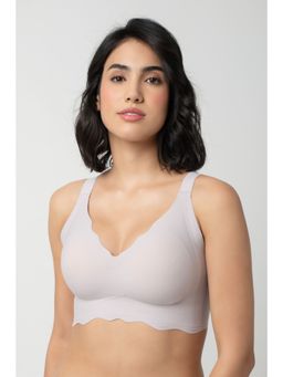 bodyline - Ash Grey Seamless Moulded Full-Coverage Cups Bra