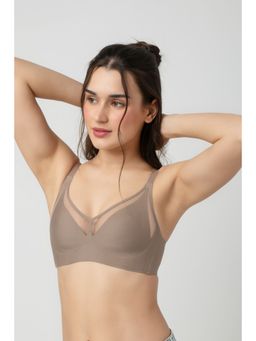 bodyline - Light Mocha Seamless Non Padded with Medium Support Bra