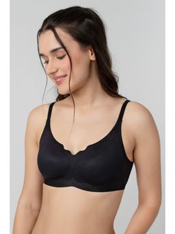bodyline - Black Seamless Lightly Padded with Medium Coverage T-Shirt Bra