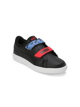 Puma - Smash Ball Pre-School Kids Black Sneakers