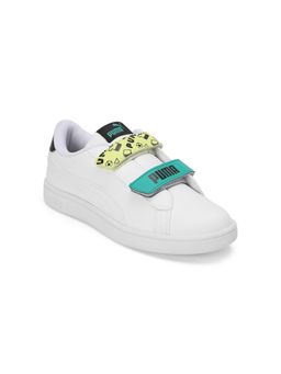 Puma - Smash Ball Pre-School Kids White Sneakers