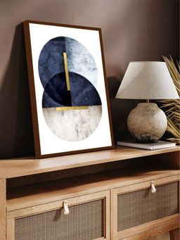 The Art House - Abstract Painting Multicolor (20X30 Inches)