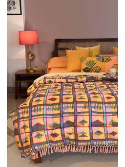 Freedom Tree - Cambay Cotton Voile Yellow Quilt