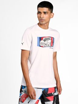 Puma - BMW M Motorsport Car Graphic Men White T-Shirt