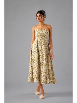 Twenty Dresses by Nykaa Fashion - Ditsy Floral Print Midi Dress