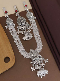 Abdesigns - Elite German Red Silver Plated Kamarband (Pack Of 2)