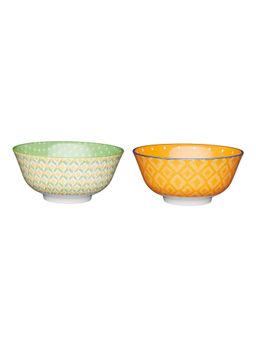 KitchenCraft - Dynamic Stoneware Serving Bowls Set