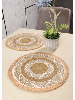 Saral Home - Mela Table Place Mat 2Pc-Beige