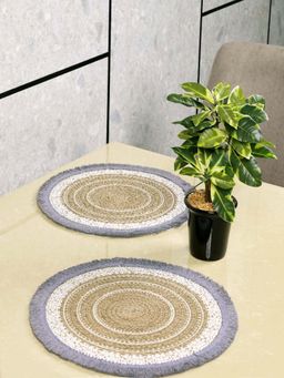 Saral Home - Isar Table Place Mat 2Pc-Beige