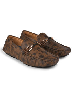 LIBERTY - Gliders 2101-90 Casual Non Lacing Loafers for Mens - Brown