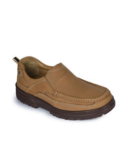 LIBERTY - Windsor 7190-143 Casual Non Lacing Loafers for Mens - Camel