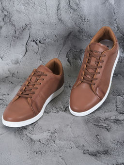 LIBERTY - Gliders ANDERSON Casual Lacing Running Shoes for Mens - Tan