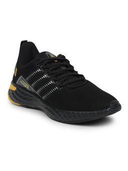 LIBERTY - Force 10 ASPER Sports Lacing Running Shoes for Mens - Black