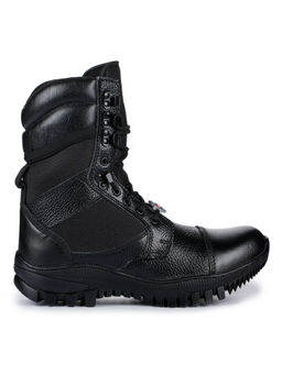 LIBERTY - Freedom SOLDIER-01 Casual Boots Lacing for Mens - Black
