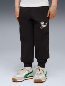 Puma - Super Boys Black Printed Joggers