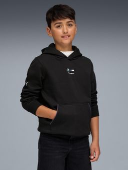 Puma - Bmw Mms Unisex Black Essentials Hooded Sweatshirt