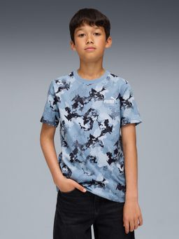Puma - Essentials Boys Camo Print Cotton T-Shirt