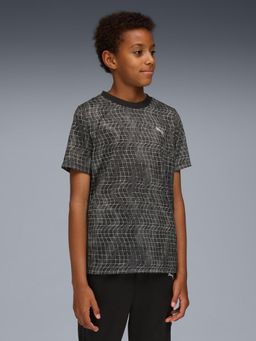 Puma - Black Train All Day Essentials Boys Sweat-Free T-shirt