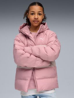 Puma - Kids' Synthetic Hooded Puffer Jacket