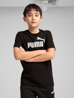 Puma - Black Colour No.1 Logo Youth T-Shirt