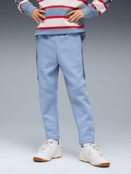 Puma - Evo Stripe Boys Blue Sweat-Wicking Training Track Pant