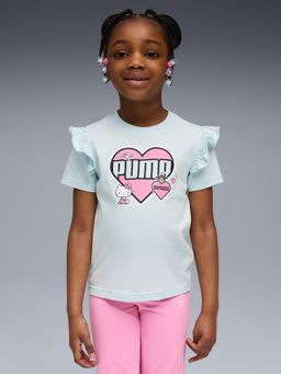 Puma - X Hello Kitty And Friends Girls Ruffle Tee - Blue