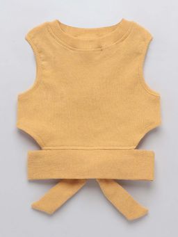 Taffykids - Yellow Solid Comfortable Fit Top