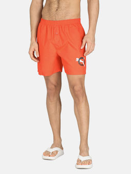 Puma - Basic Orange Woven Boxer
