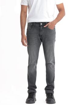 Rare Rabbit - Divi Light Grey Solid Jeans