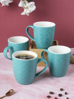 Voncasa - Ceramic Mug Set of 4 Pcs