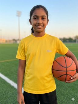 TRAINIKS - Dash Yellow Girls T-Shirt