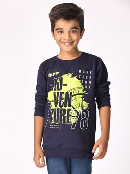 TotzTouch - Boys Winter Wear Full Sleeve Stylish Sweatshirt