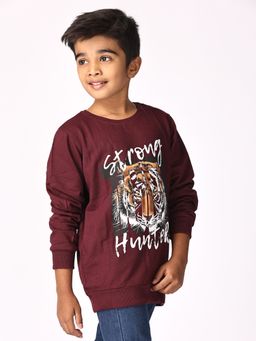 TotzTouch - Boys Winter Wear Full Sleeve Stylish Sweatshirt