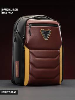 The Souled Store - Official Iron Man: Tech Gear Backpacks