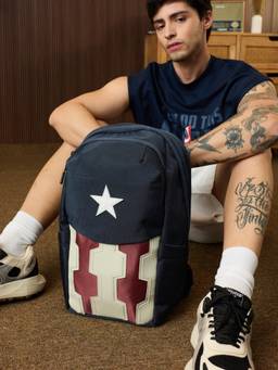 The Souled Store - Official Captain America: The Shield Backpacks