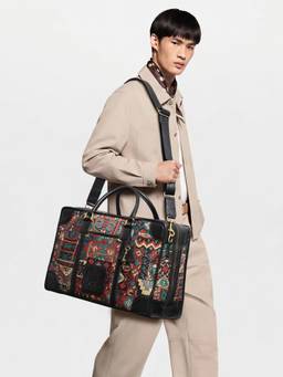 Hidesign - Genuine Leather Bosphorus 01 Marsala Multi Duffle Bag (L)