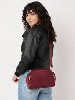Fastrack - Cherry Zip Sling Bag