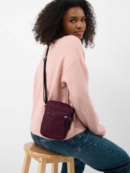 Accessorize London - Womens Nylon Crossbody Sling Bag