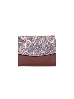 Zouk - Colaba Shirin Sia Bi-Fold Wallet - Vegan Leather Wallet