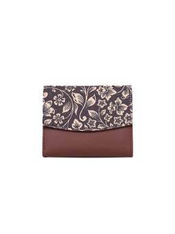 Zouk - Flo Motif Sia Bi-Fold Wallet - Vegan Leather Wallet For Men