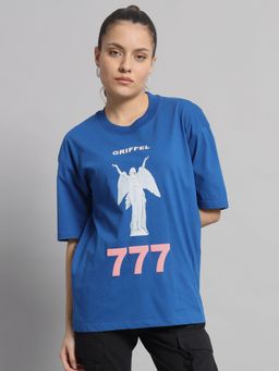 Griffel - 777 Oversized Royal T-Shirt
