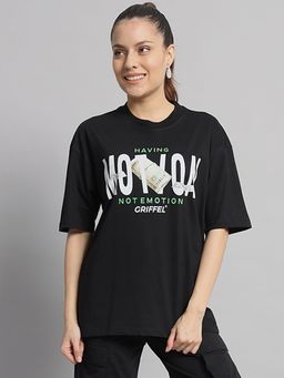 Griffel - Motion Oversized Black T-Shirt