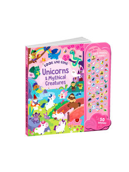 Tak Tak Toys - 50 Button Mega Sound Book Unicorns and Mythical Creatures