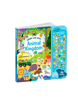 Tak Tak Toys - 50 Button Mega Sound Book Animal Kingdom