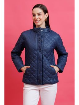 PURYS - Blue Quilted Jacket