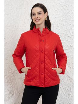 PURYS - Red Quilted Jacket